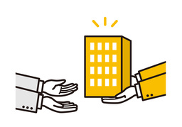 give overのイラスト